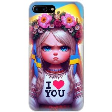 Чохол для iPhone 7 Plus / 8 Plus MixCase асорті I Love You