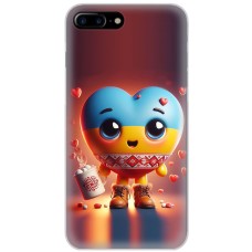 Чохол для iPhone 7 Plus / 8 Plus MixCase асорті Серце орнамент