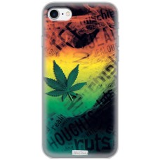 Чохол для iPhone 7 / 8 / SE MixCase трава листя дим