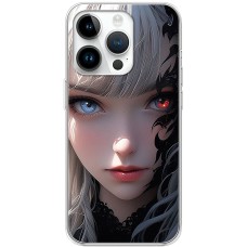 Чохол з аніме для iPhone 13 Pro MixCase дівчинка з червоним оком