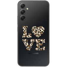 Чохол для Samsung Galaxy A35 (A356)  MixCase Леопард love