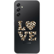 Чохол для Samsung Galaxy A55 (A556) MixCase Леопард love