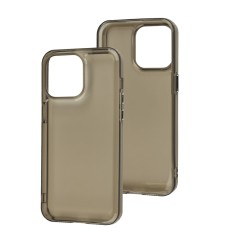 Чохол для iPhone 15 Pro Max Cosmiс clear color transparent / black