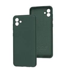 Чохол для Samsung Galaxy A04 (A045) Wave camera colorful forest green