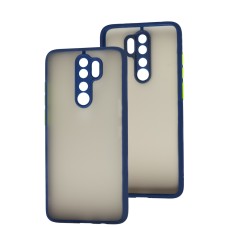 Чохол для Xiaomi Redmi Note 8 Pro LikGus camera protect синій
