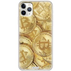 Чохол для iPhone 11 Pro Max MixCase гроші биткоин