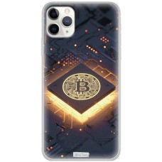 Чохол для iPhone 11 Pro Max MixCase гроші биткоин система