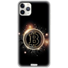 Чохол для iPhone 11 Pro Max MixCase гроші біткоїн чіп