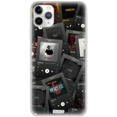 Чохол для iPhone 11 Pro Max MixCase музика альбоми темний