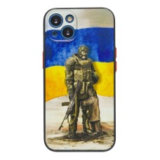 Чохол для iPhone 13 WAVE Ukraine Shadow Matte protector of children