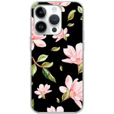 Чохол для iPhone 15 Pro MixCase квіти рожеві квіти