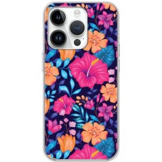 Чохол для iPhone 15 Pro MixCase квіти яскраві