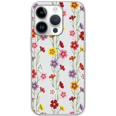 Чохол для iPhone 15 Pro Mixcase квіти патерн квіткових ліан