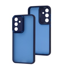 Чохол для Samsung Galaxy S23 FE (S711) Luxury Metal Lens синій