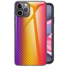 Чохол для iPhone 11 Pro Max Twist glass "помаранчевий"