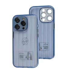 Чохол для iPhone 14 Pro Fibra Tide sierra blue