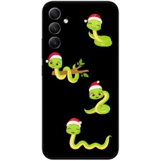 Чохол для Samsung Galaxy A15 (A155) MixCase Новий рік 2025 новорічні змійки