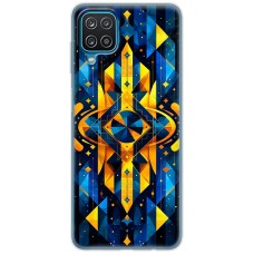 Чохол для Samsung Galaxy A12 / M12 MixCase патріотичні мозаїка