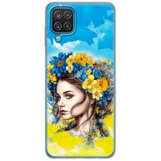 Чохол для Samsung Galaxy A12 / M12 MixCase патріотичні українка 