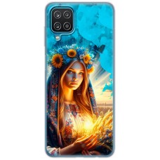 Чохол для Samsung Galaxy A12 / M12 MixCase патріотичні україночка
