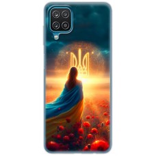 Чохол для Samsung Galaxy A12 / M12 MixCase патріотичні поле маків