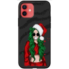 Чохол для iPhone 12 mini MixCase Новий рік Merry Christmas girl