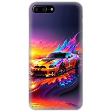 Чохол для iPhone 7 Plus / 8 Plus MixCase машини неон mix