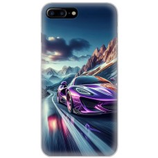 Чохол для iPhone 7 Plus / 8 Plus MixCase машини неон в горах
