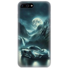 Чохол для iPhone 7 Plus / 8 Plus MixCase машини неон місяць
