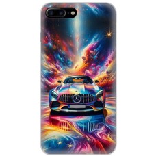 Чохол для iPhone 7 Plus / 8 Plus MixCase машини неон кольоровий мікс