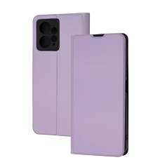 Чохол книжка Fibra для Xiaomi Redmi Note 12 4G бузковий