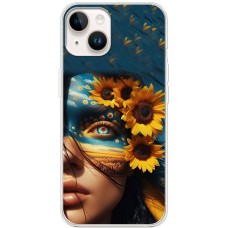 Чохол для iPhone 14 MixCase патріотичні сяйво в очах