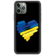 Чохол для iPhone 11 Pro Max MixCase патріотичний "серце"