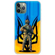 Чохол для iPhone 11 Pro Max MixCase патріотичні український воїн