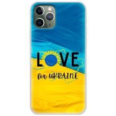 Чохол для iPhone 11 Pro Max MixCase патріотичні love Ukraine
