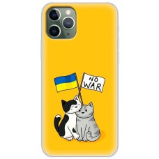 Чохол для iPhone 11 Pro Max MixCase патріотичні no war