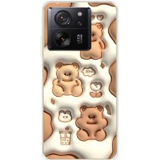 Чохол для Xiaomi 13T / 13T Pro MixCase мультики bears