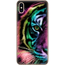 Чохол для iPhone XS Max MixCase звірі кольоровий тигр