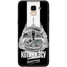 Чохол для Samsung Galaxy J6 2018 (J600) MixCase патріотичні котики ЗСУ
