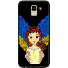 Чохол для Samsung Galaxy J6 2018 (J600) MixCase патріотичні українка ангел