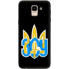 Чохол для Samsung Galaxy J6 2018 (J600) MixCase патріотичні герб ЗСУ
