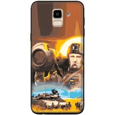 Чохол для Samsung Galaxy J6 2018 (J600) MixCase патріотичні Шевченко з Javelin