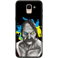 Чохол для Samsung Galaxy J6 2018 (J600) MixCase патріотичні козак з чубом