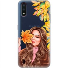 Чохол для Samsung Galaxy A01 (A015) MixCase осінь шаленію від осені