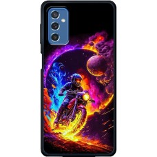 Чохол для Samsung Galaxy A05S (A057) MixCase машини неон мото у космосі