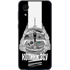 Чохол для Samsung Galaxy A03 Core (A032) MixCase патріотичні котики ЗСУ