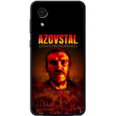 Чохол для Samsung Galaxy A03 Core (A032) MixCase патріотичні Azovstal Denys