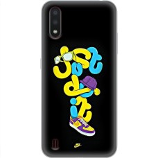 Чохол для Samsung Galaxy A01 (A015) MixCase лого Just doit