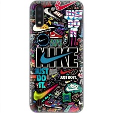 Чохол для Samsung Galaxy A01 (A015) MixCase лого найк mix