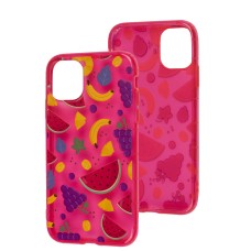 Чохол для iPhone 11 Summer Time pink / fruits